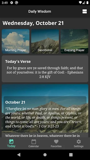 God's Daily Wisdom For Today screenshot 1