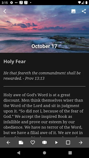 Daily Spurgeon Devotional screenshot 2
