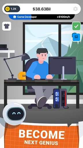 Cyber Dude: Dev Tycoon screenshot 1