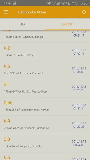 Earthquake Alert - Live Quakes screenshot 4