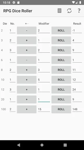 RPG Dice Roller