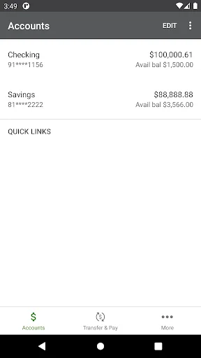 TCCU Mobile Banking App screenshot 3