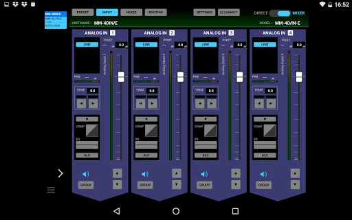 TASCAM DCP CONNECT
