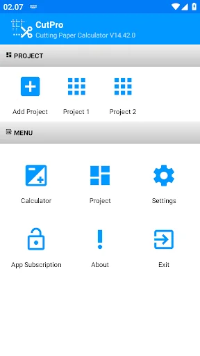 Cutting Paper Calculator screenshot 1