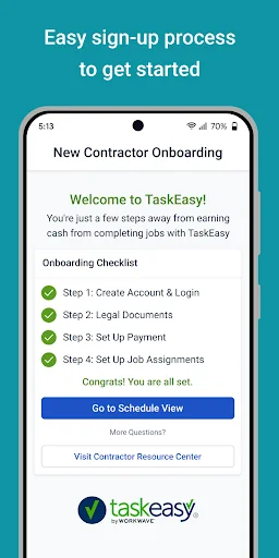 TaskEasy Contractors screenshot 2