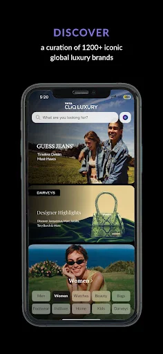 Tata CLiQ Luxury Shopping App