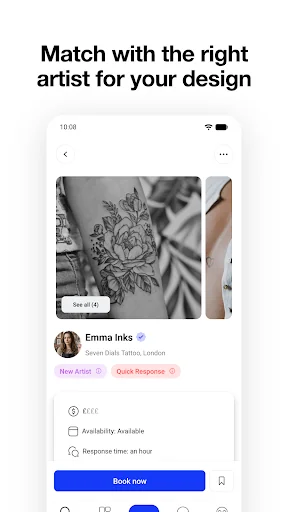 Tattoodo: Book Tattoo Artists screenshot 2