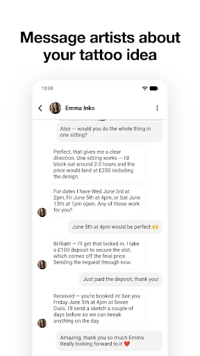 Tattoodo: Book Tattoo Artists screenshot 4
