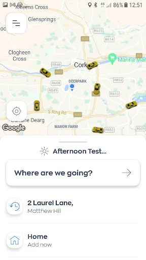 Satellite Taxis Cork screenshot 2