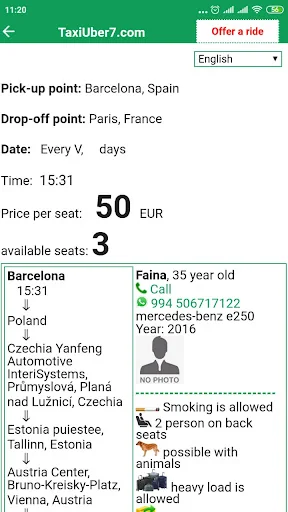 Carpool: Ridesharing indriver screenshot 2