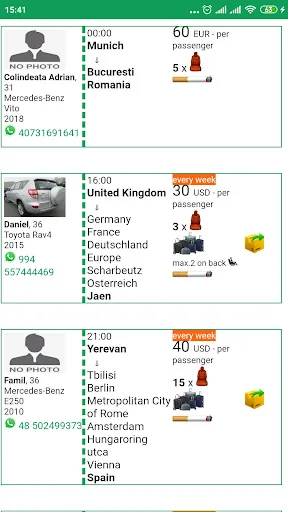 Carpool: Ridesharing indriver screenshot 3