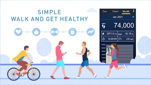 Pedometer - Step Counter screenshot 2
