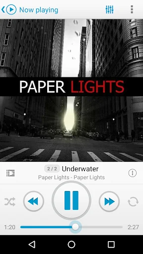 PlayerPro Cloudy Skin screenshot 2