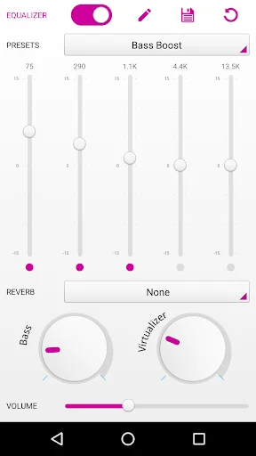 PlayerPro Cloudy Pink Skin screenshot 3