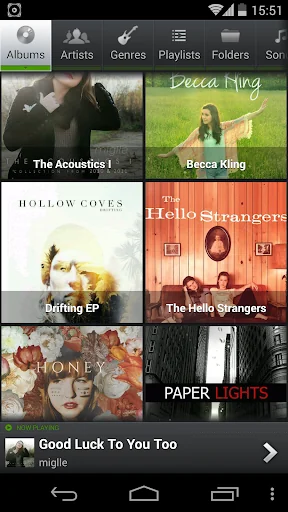 PlayerPro Music Player Legacy screenshot 1