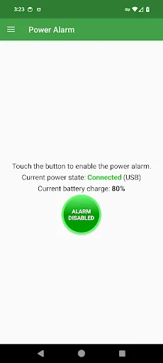 Power Alarm screenshot 1
