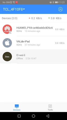 TCL WiFi screenshot 3