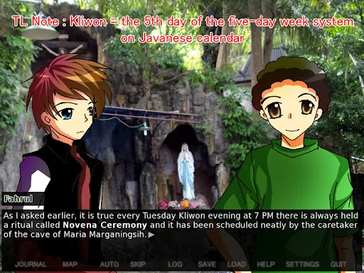 Tour de Paseban Visual Novel