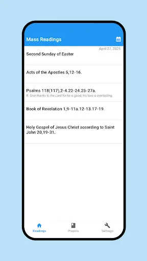 Daily Readings screenshot 1
