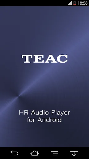 TEAC HR Audio Player screenshot 1