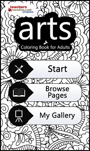 arts Coloring Book for Adults