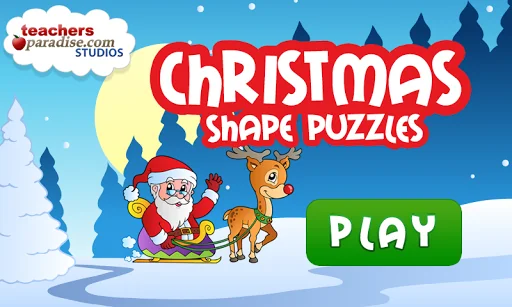 Christmas Games Shape Puzzles