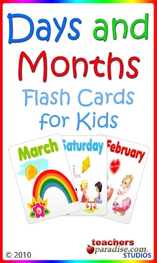 Days & Months Flashcards Game