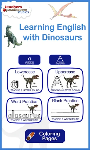 ABC Dinosaurs Learning Game
