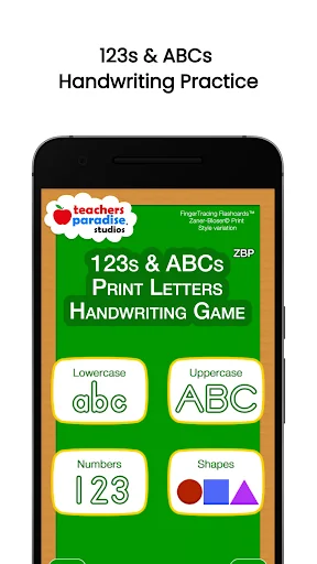 123s ABCs Kids Handwriting ZBP