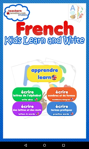 French for Kids Learn & Write