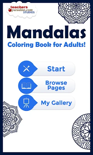Adult Coloring Book: Mandalas