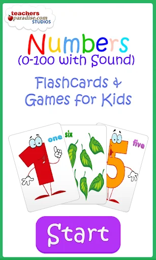 0-100 Kids Learn Numbers Game
