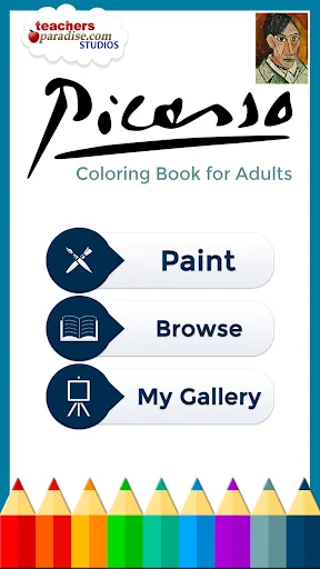 Picasso: Coloring for Adults