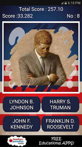 US President Quiz - Presidents