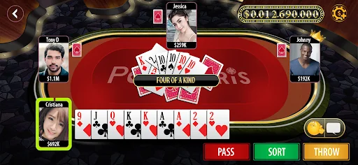 Poker Paris: Tien Len & Phom screenshot 1