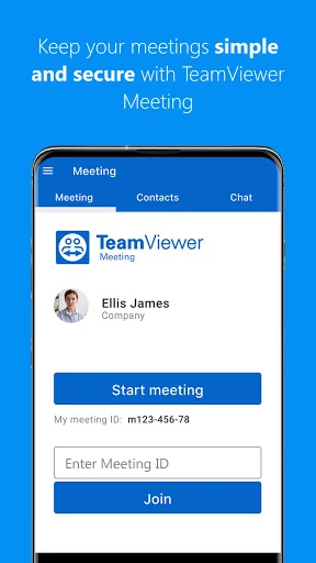 TeamViewer Meeting screenshot 1