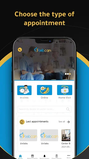 Tebcan - Book a doctor screenshot 1