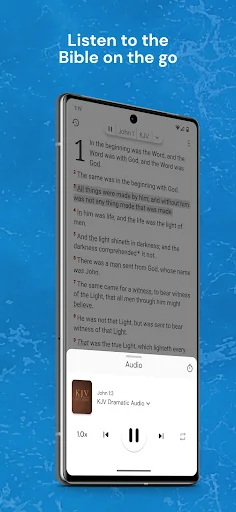 Holy Bible King James + Audio screenshot 4
