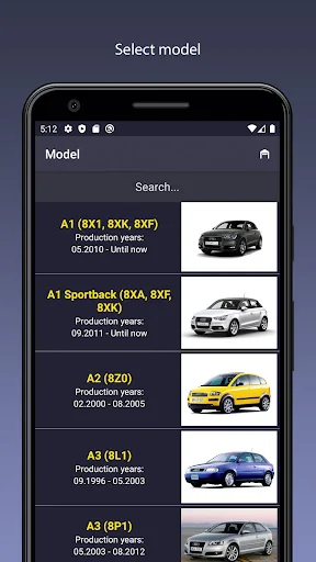 TechApp for AUDI
