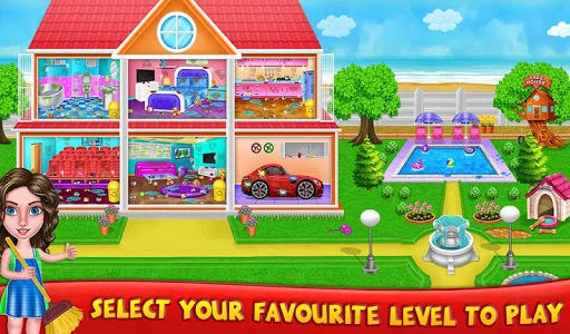 Home Cleaning Game: Home Clean screenshot 1