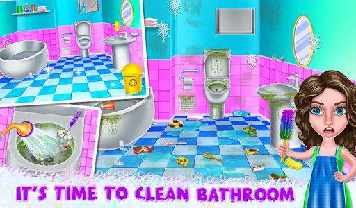 Home Cleaning Game: Home Clean screenshot 2