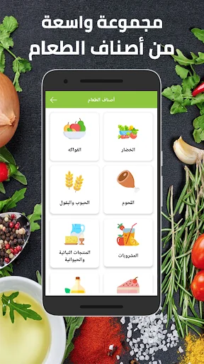 السعرات الحرارية screenshot 2