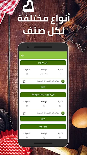 السعرات الحرارية screenshot 4