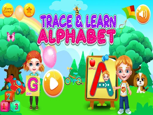 Trace And Learn Alphabet