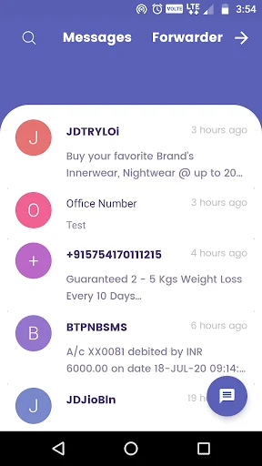 SMS Auto Forwarder & Messaging