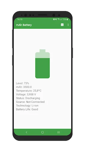 mAh Battery Pro screenshot 1