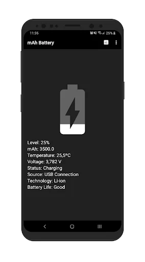 mAh Battery Pro screenshot 3