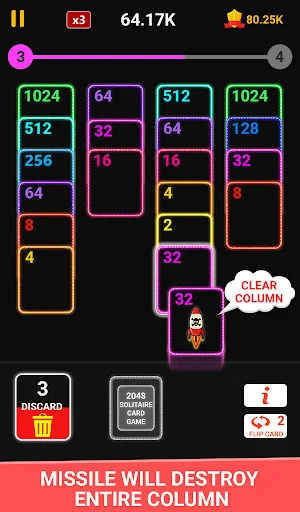 2048 Card Game - 2048 Zen Card screenshot 2