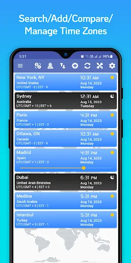 Worldclock Timezone Converter
