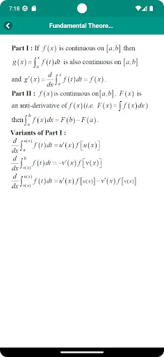 All Math Formulas screenshot 1